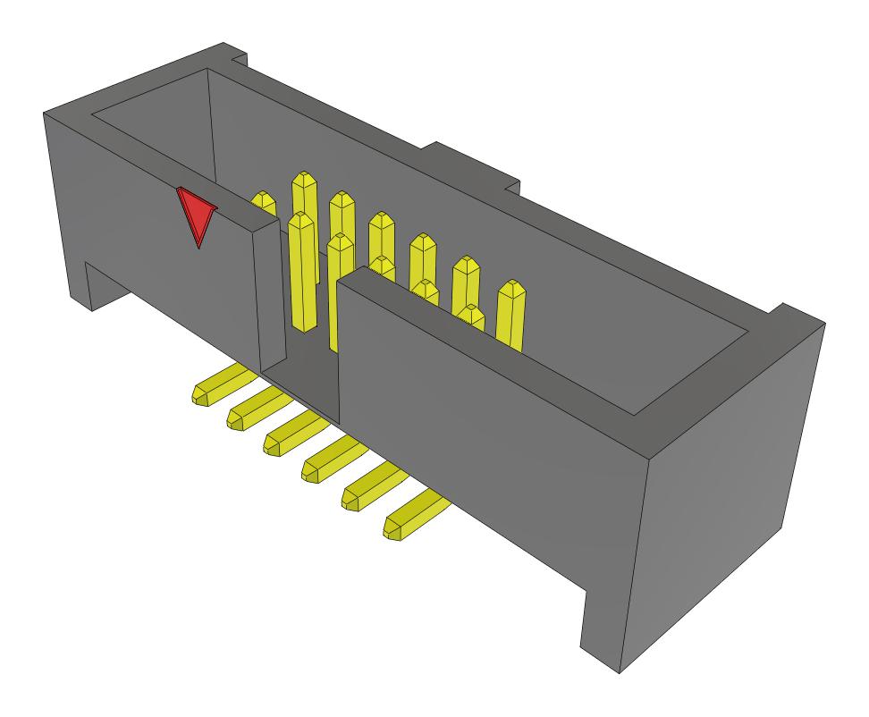 Samtec Eshf-106-01-L-D-Sm-Fr Connector, Header, 12Pos, 2Row, 1.27mm, Smt