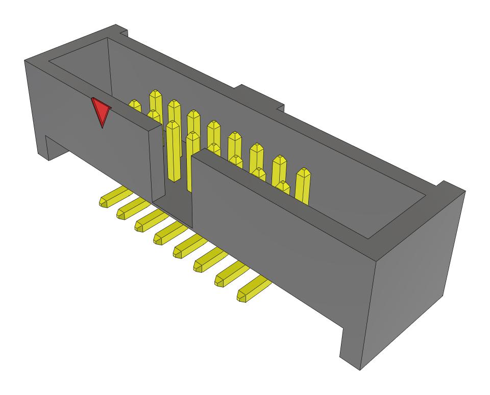 Samtec Eshf-108-01-L-D-Sm-Fr Connector, Header, 16Pos, 2Row, 1.27mm, Smt