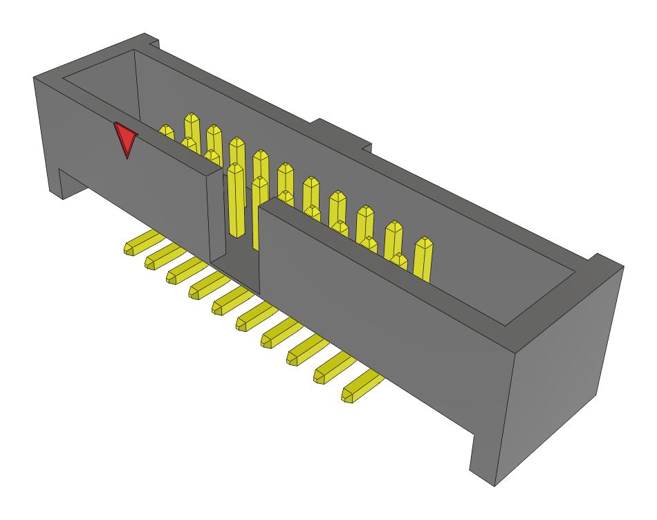 Samtec Eshf-110-01-L-D-Sm-Fr Connector, Header, 20Pos, 2Row, 1.27mm, Smt