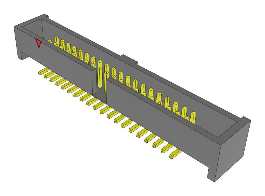 Samtec Eshf-120-01-L-D-Sm-K-Fr Connector, Header, 40Pos, 2Row, 1.27mm, Smt