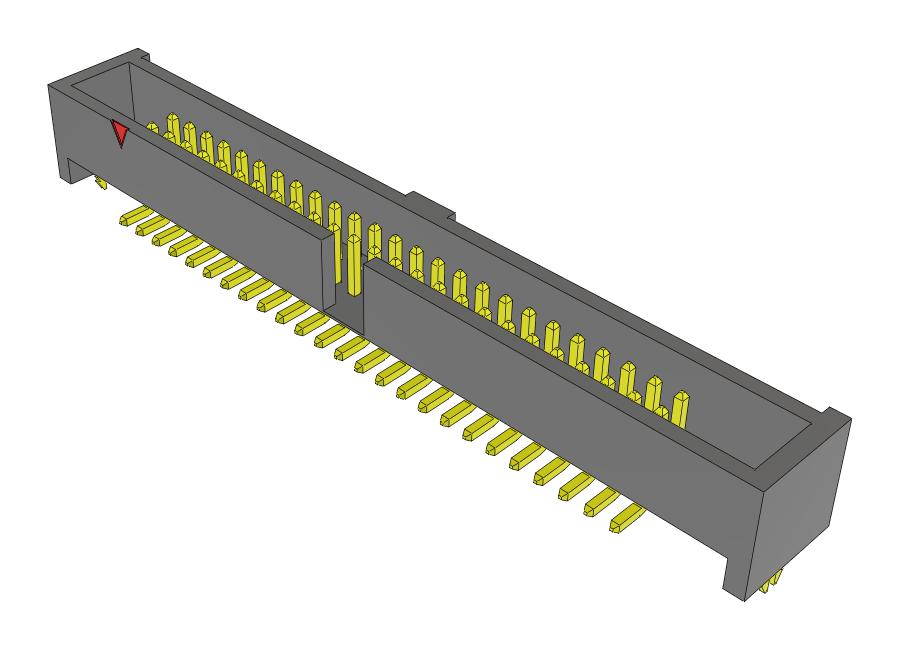 Samtec Eshf-125-01-L-D-Sm-Lc-Fr Connector, Header, 50Pos, 2Row, 1.27mm, Smt