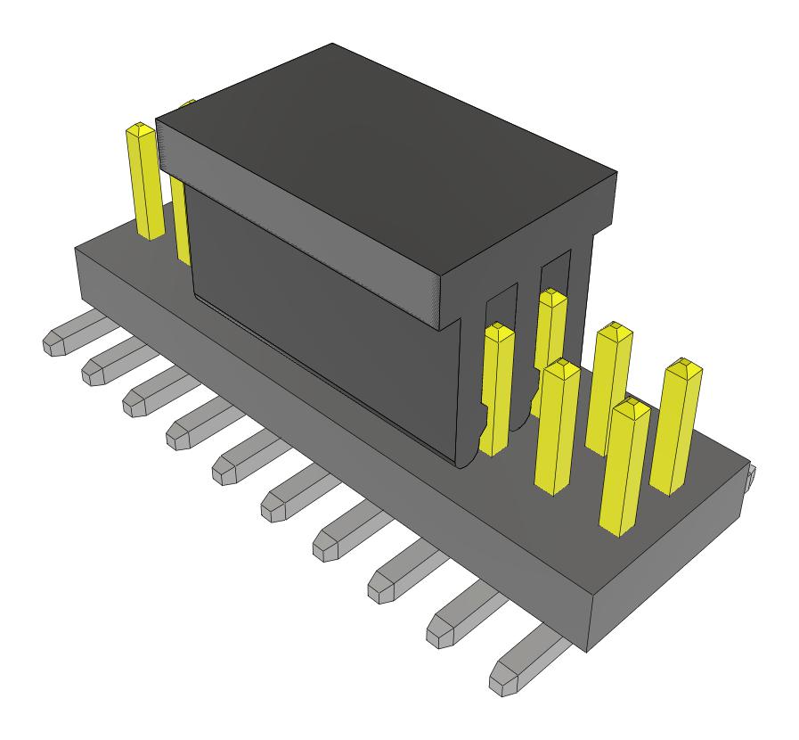 Samtec Ftm-110-02-Fm-Dv-P-Fr Pin Headers Pc Board Connectors