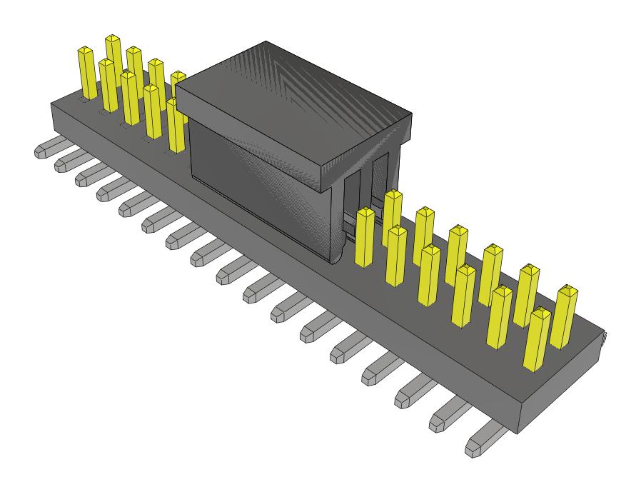 Samtec Ftm-117-03-L-Dv-P-Fr Pin Headers Pc Board Connectors