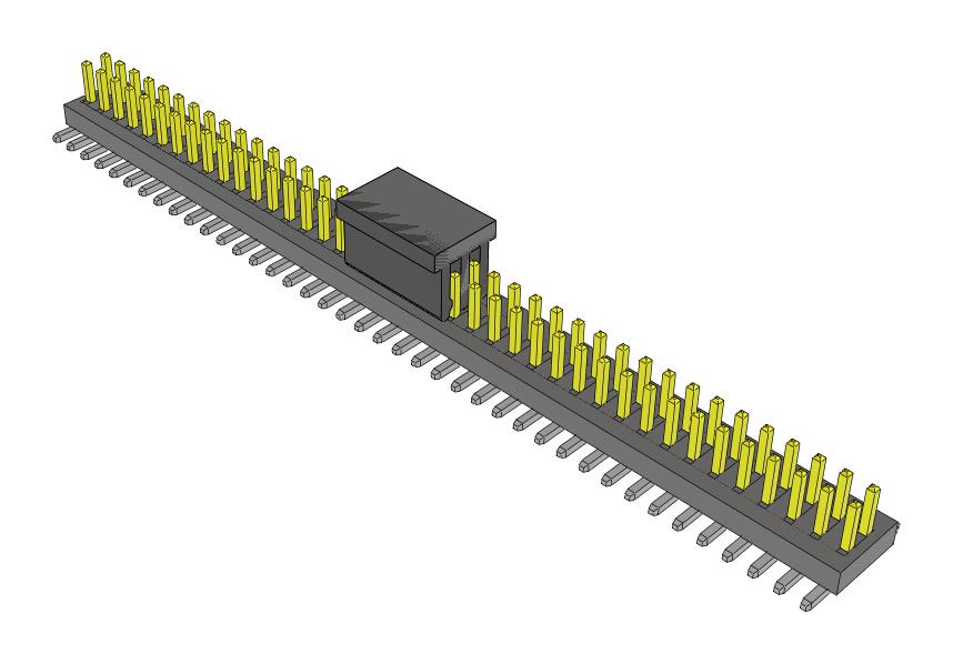 Samtec Ftm-140-02-L-Dv-P-Fr Pin Headers Pc Board Connectors