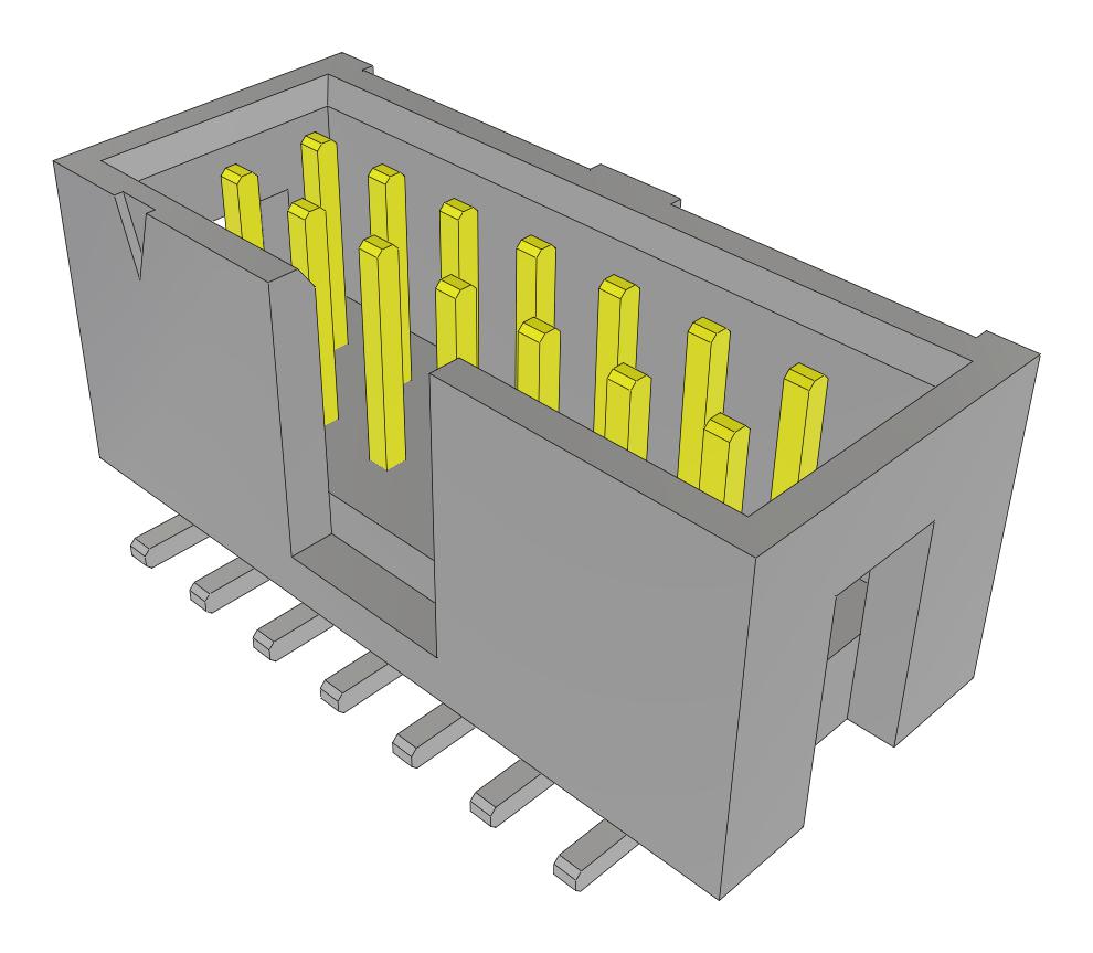 Samtec Htss-107-01-L-Dv-Fr Pin Headers Pc Board Connectors