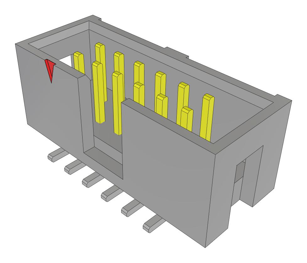 Samtec Htst-106-01-S-Dv-A-Fr Pin Headers Pc Board Connectors