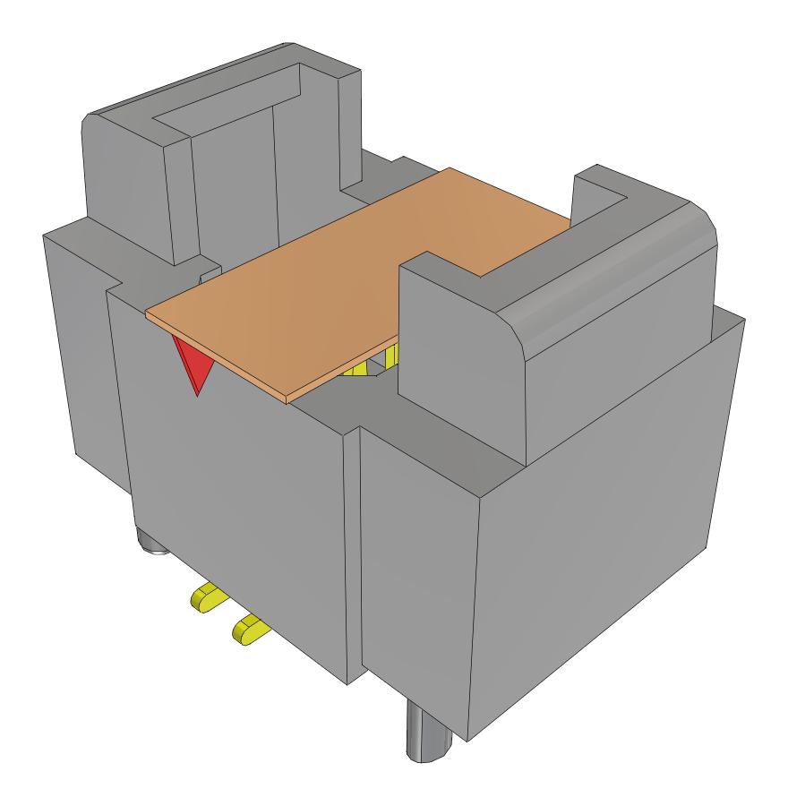 Samtec T1M-02-Gf-Dv-K-Fr Pin Headers Pc Board Connectors