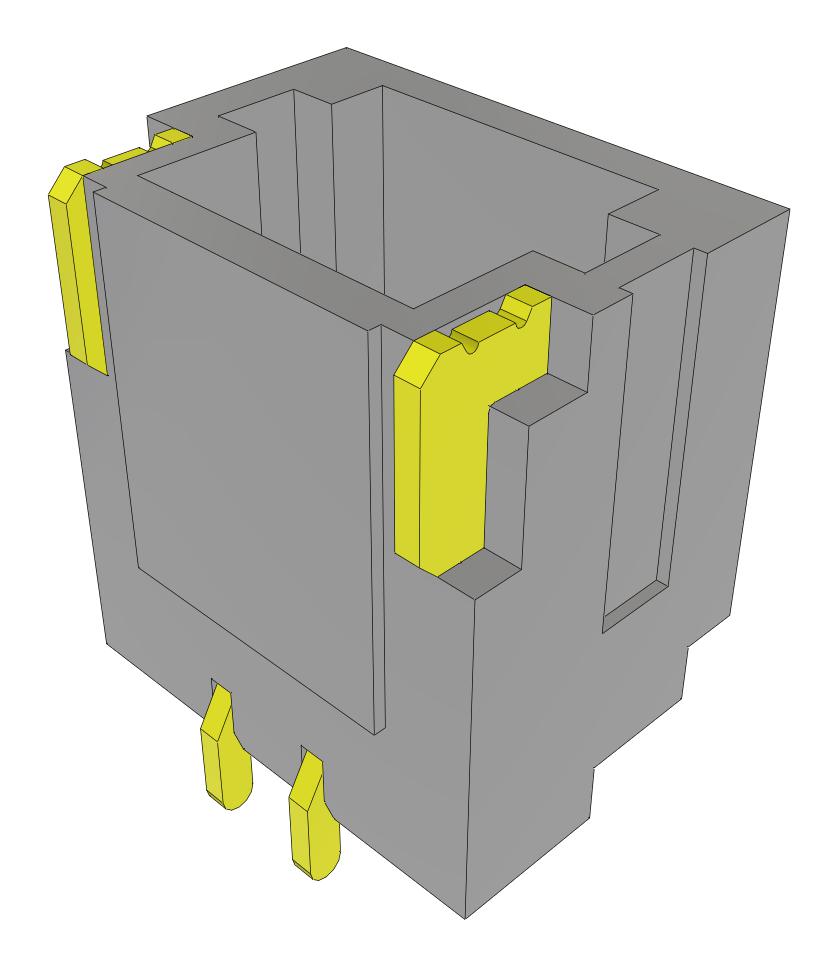 Samtec T1M-02-Gf-S-Ra-Fr Pin Headers Pc Board Connectors