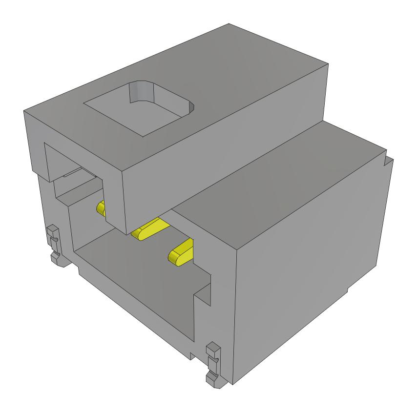 Samtec T1M-03-F-Sh-L-Fr Pin Headers Pc Board Connectors