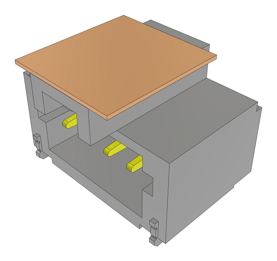 Samtec T1M-04-F-Sh-L-K-Fr Pin Headers Pc Board Connectors