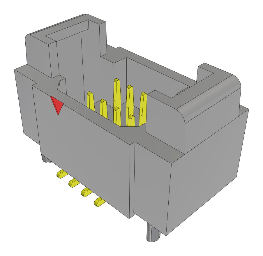 Samtec T1M-04-Gf-Dv-Fr Pin Headers Pc Board Connectors