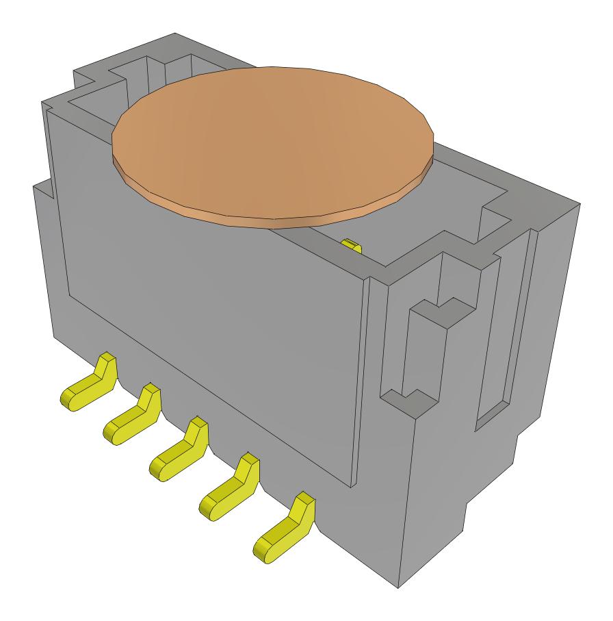 Samtec T1M-05-Gf-S-V-K-Fr Pin Headers Pc Board Connectors