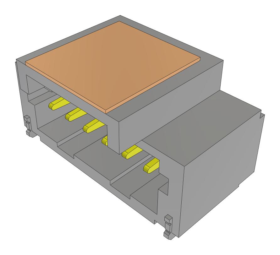 Samtec T1M-06-F-Sh-L-K-Fr Pin Headers Pc Board Connectors