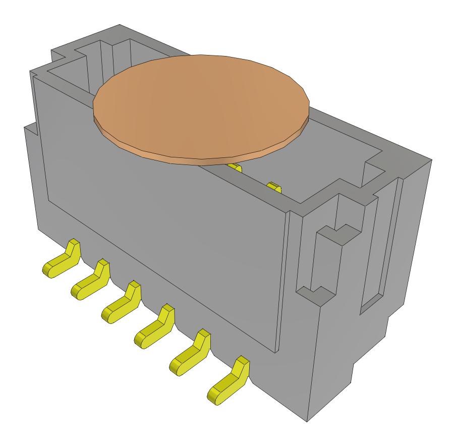 Samtec T1M-06-Gf-S-V-K-Fr Pin Headers Pc Board Connectors