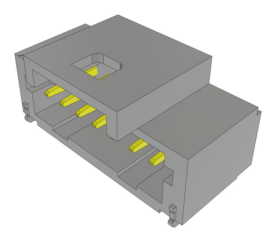 Samtec T1M-07-F-Sh-L-Fr Pin Headers Pc Board Connectors