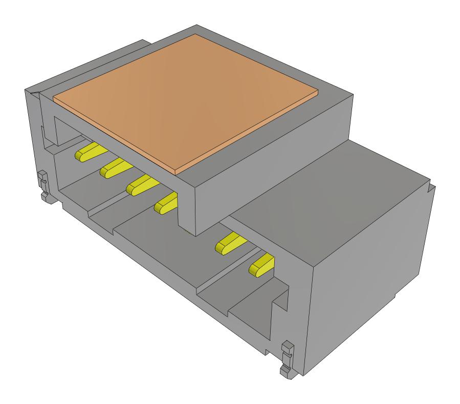 Samtec T1M-07-F-Sh-L-K-Fr Pin Headers Pc Board Connectors