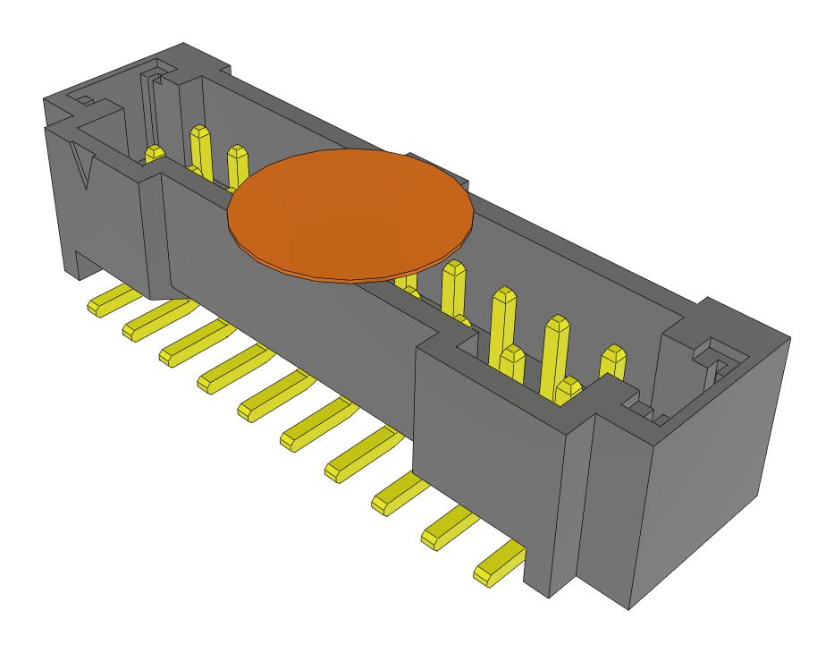 Samtec T2M-110-01-L-D-Sm-K-Fr Pin Headers Pc Board Connectors