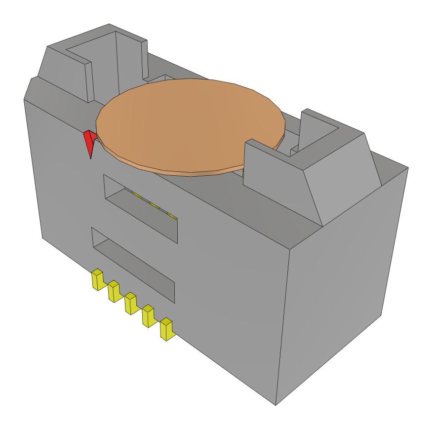 Samtec Tem-105-02-03.0-G-D-L1-K-Fr Connector, Header, 10Pos, 2Row, 0.8mm, Smt