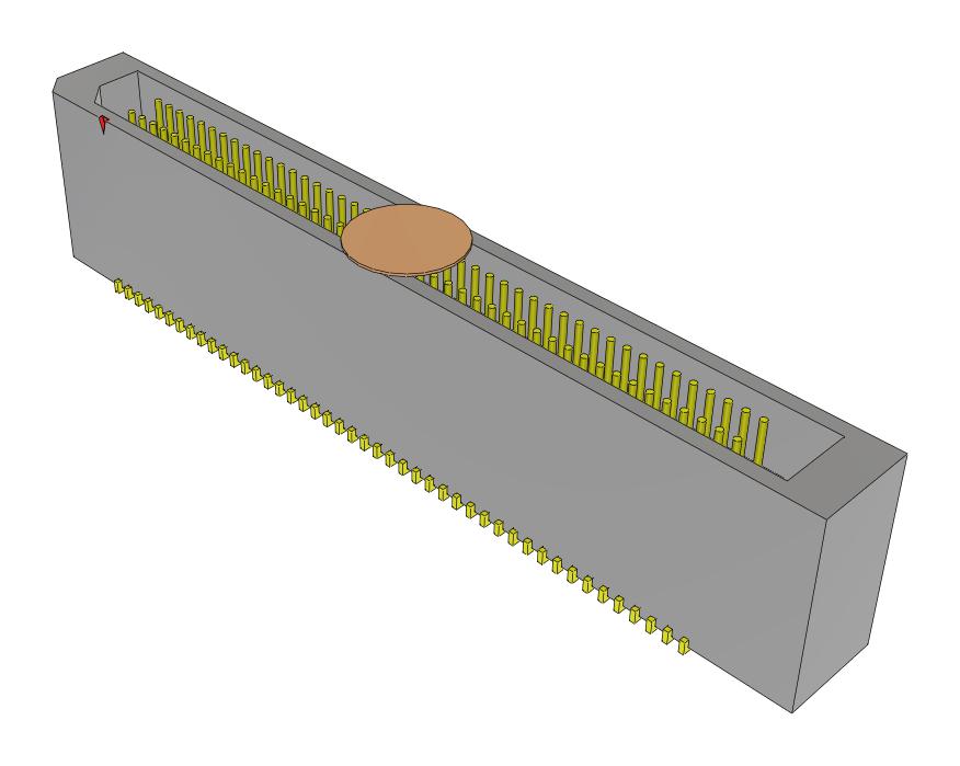 Samtec Tem-145-02-07.0-G-D-A-K-Fr Connector, Header, 90Pos, 2Row, 0.8mm, Smt