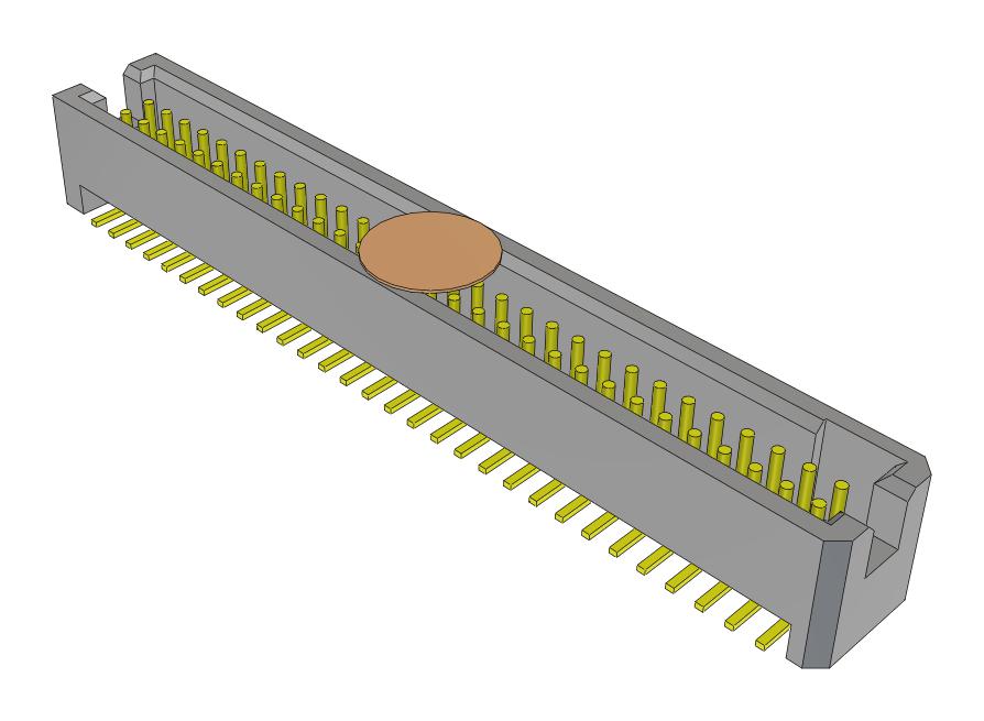 Samtec Tfc-130-02-L-D-K-Fr Connector, Header, 60Pos, 2Row, 1.27mm, Smt