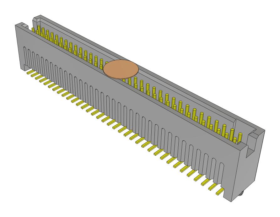 Samtec Tfc-135-22-F-D-A-K-Fr Connector, Header, 70Pos, 2Row, 1.27mm, Smt