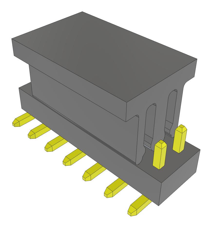 Samtec Tmmh-107-04-L-Dv-M-Fr Pin Headers Pc Board Connectors