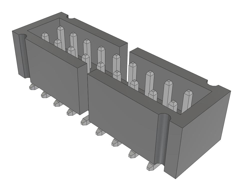 Samtec Tmmh-109-01-T-Dv-Es-A-Fr Pin Headers Pc Board Connectors