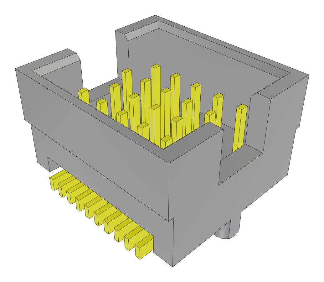 Samtec Tolc-105-02-S-Q-A-Fr Pin Headers Pc Board Connectors