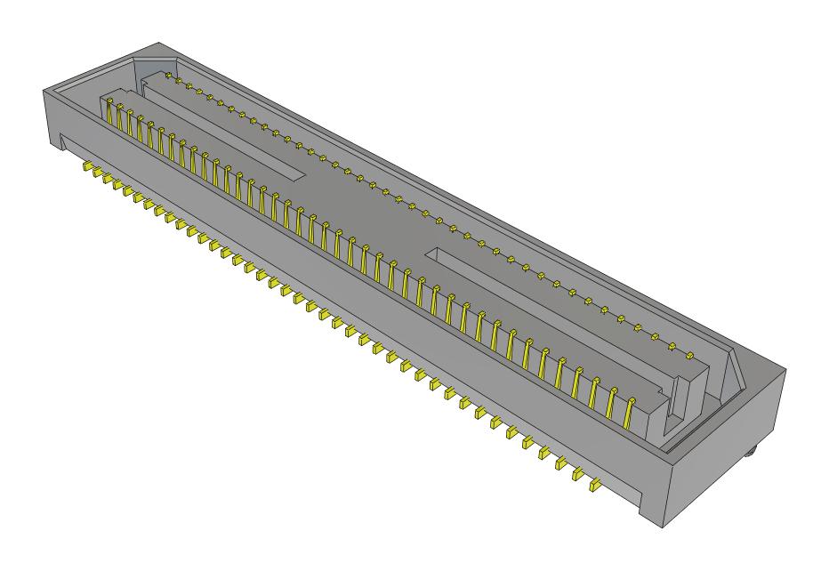 Samtec Bse-040-01-F-D-A-Fr Mezzanine Connector, Rcpt, 80P, 2R, 0.8mm