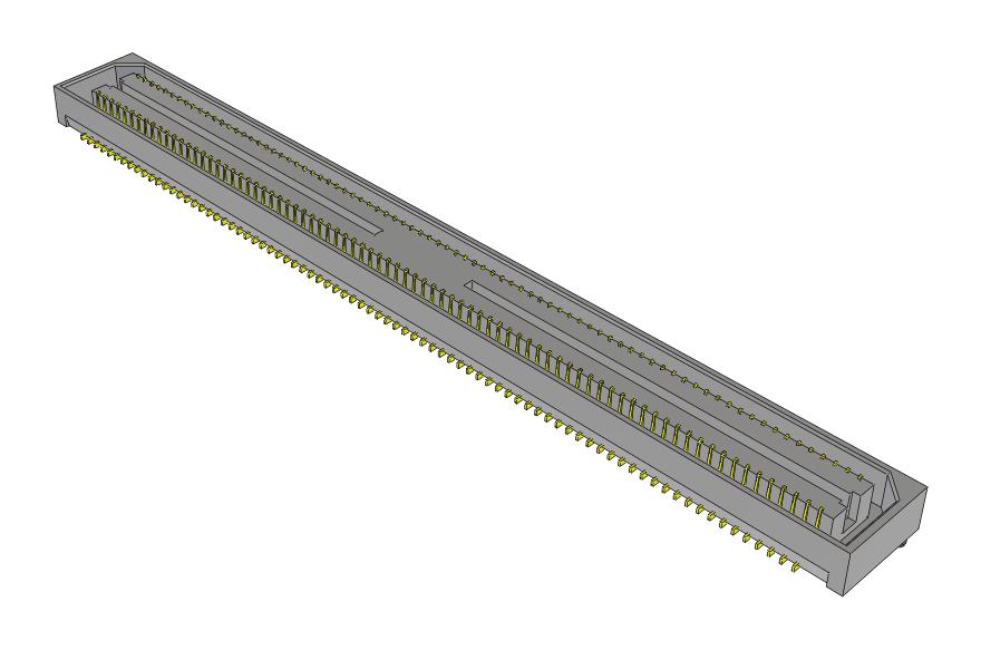 Samtec Bse-080-01-L-D-A-Fr Mezzanine Connector, Rcpt, 160P, 2R, 0.8mm