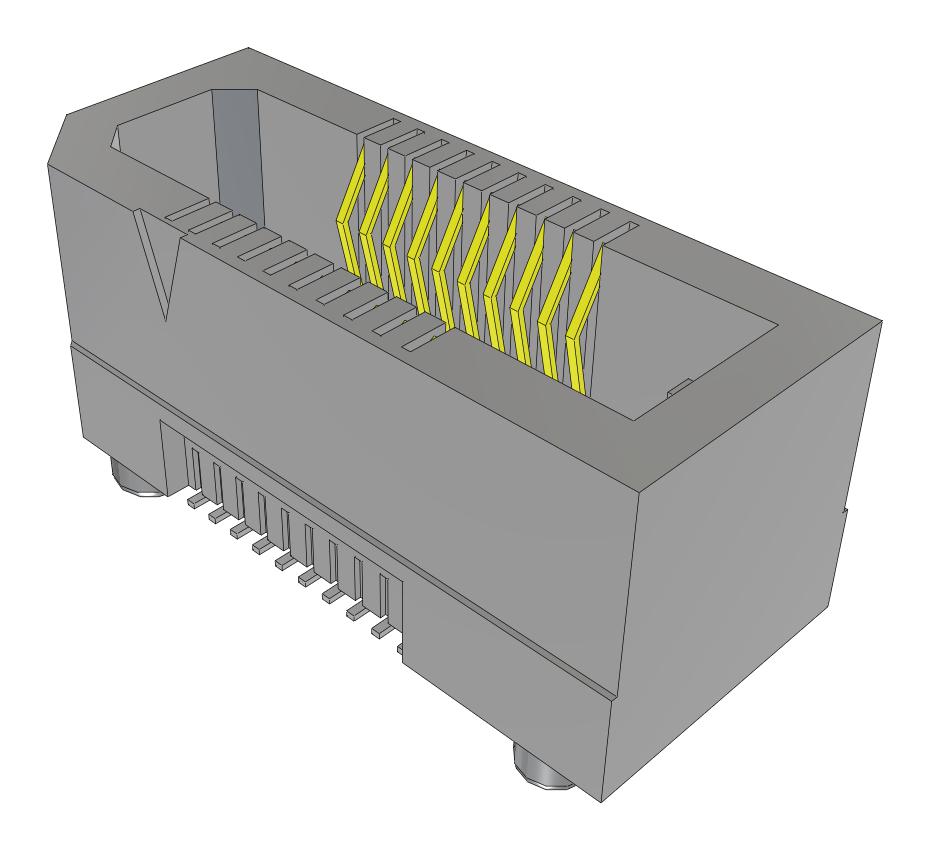 Samtec Erf5-010-05.0-L-Dv-Fr Mezzanine Connector, Rcpt, 20P, 2R, 0.5mm