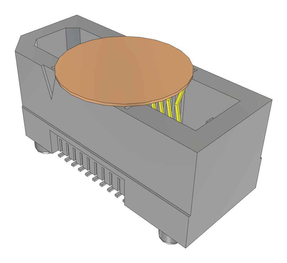 Samtec Erf5-010-05.0-L-Dv-K-Fr Mezzanine Connector, Rcpt, 20P, 2R, 0.5mm