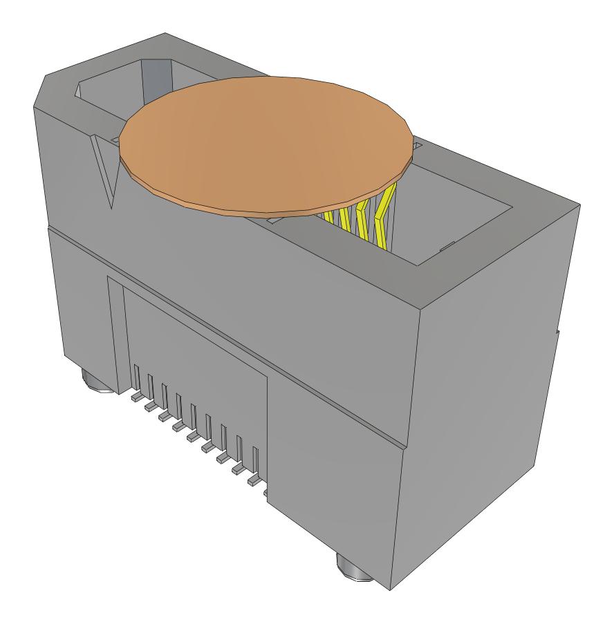 Samtec Erf5-010-07.0-L-Dv-K-Fr Mezzanine Connector, Rcpt, 20P, 2R, 0.5mm