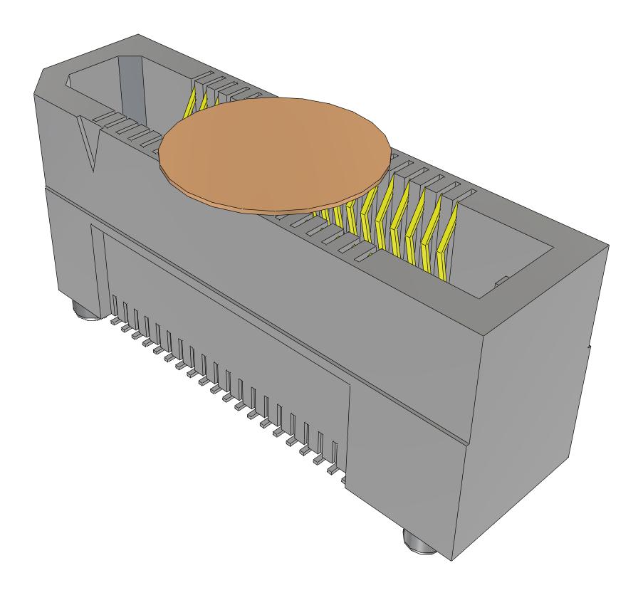 Samtec Erf5-020-07.0-L-Dv-K-Fr Mezzanine Connector, Rcpt, 40P, 2R, 0.5mm