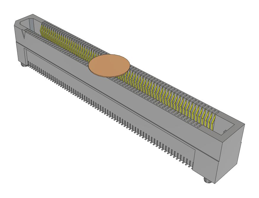 Samtec Erf5-070-07.0-L-Dv-K-Fr Mezzanine Connector, Rcpt, 140P, 2R, 0.5mm