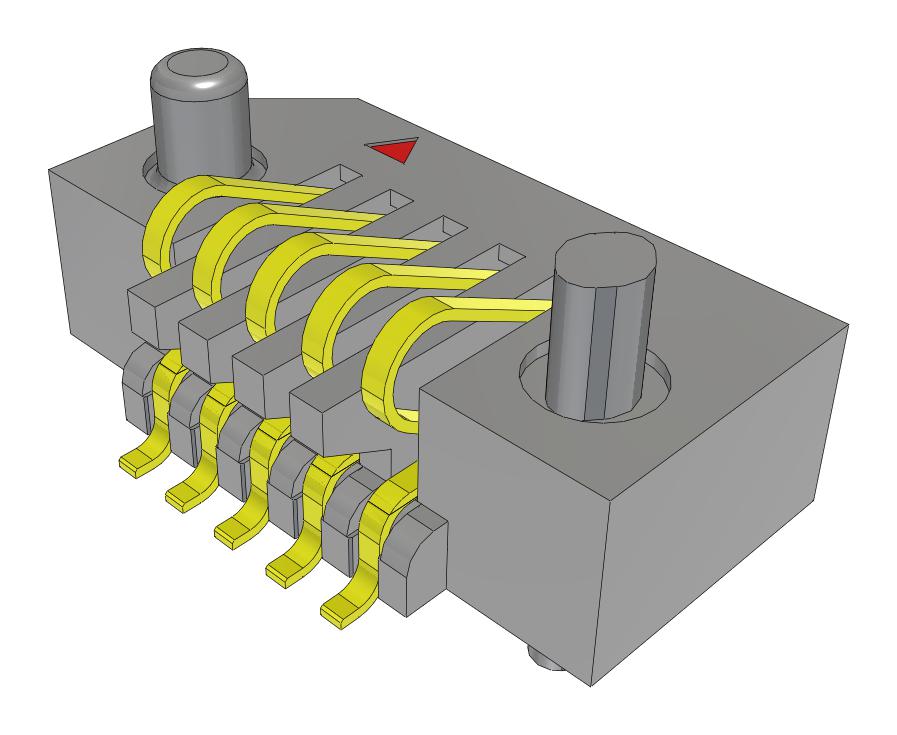 Samtec Fsi-105-03-G-S-Ad-Fr Mezzanine - Arrays Pc Board Connectors