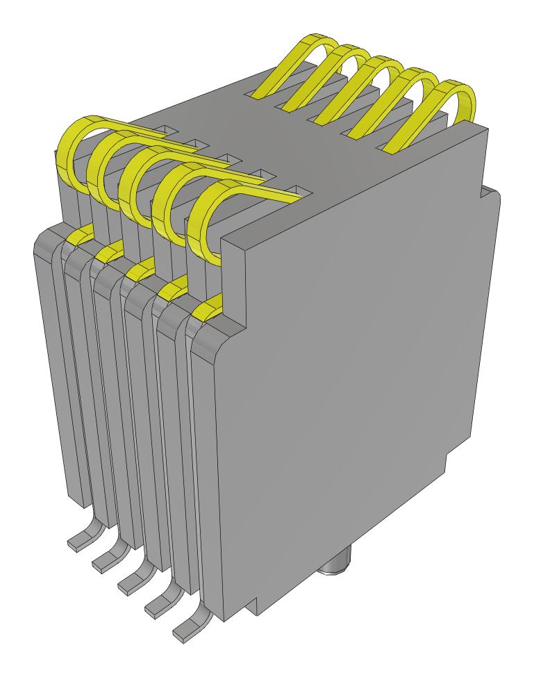 Samtec Fsi-105-10-L-D-Ab-Fr Mezzanine - Arrays Pc Board Connectors