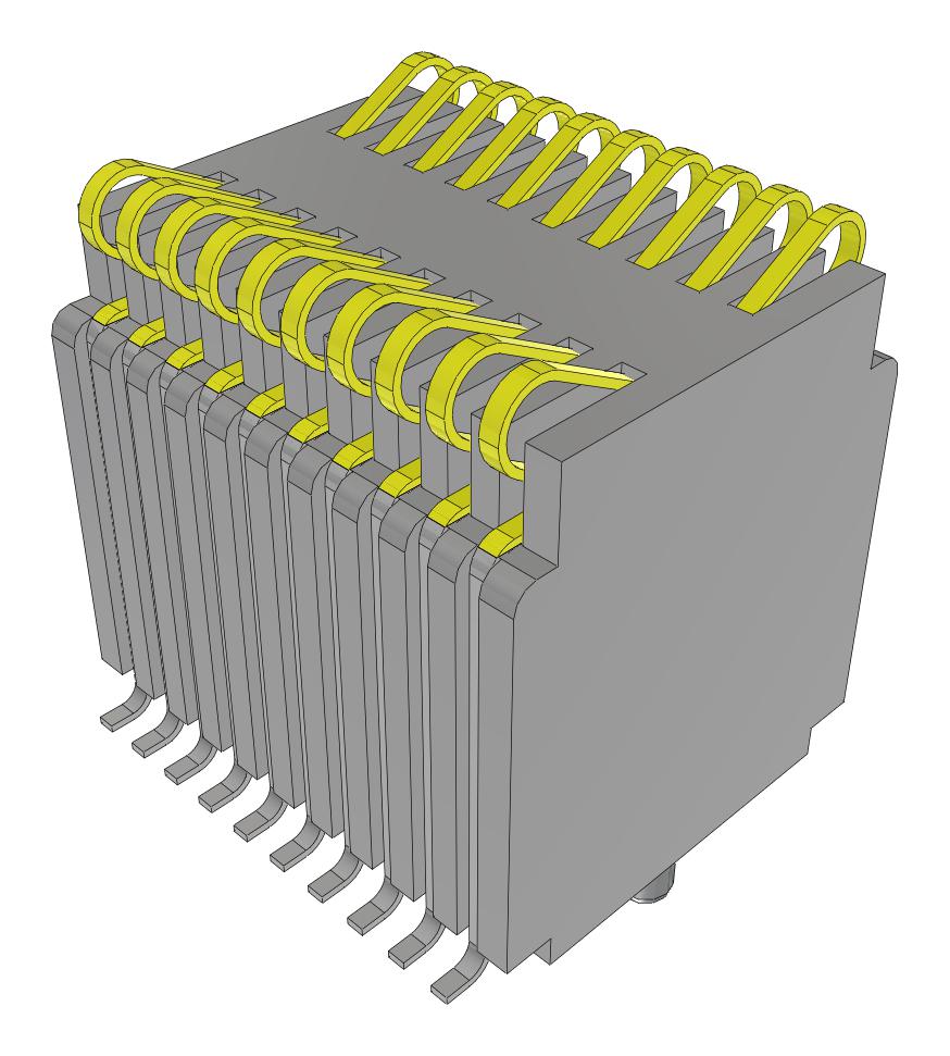 Samtec Fsi-110-10-L-D-Ab-Fr Mezzanine - Arrays Pc Board Connectors