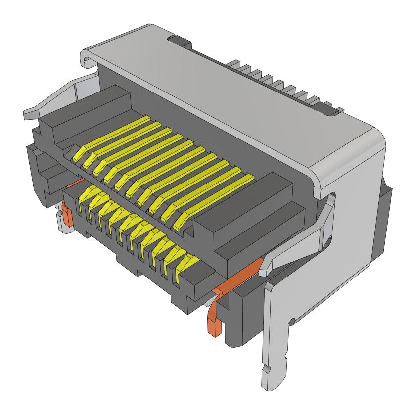 Samtec Lshm-110-01-L-Dh-A-S-Fr Mezzanine - Arrays Pc Board Connectors