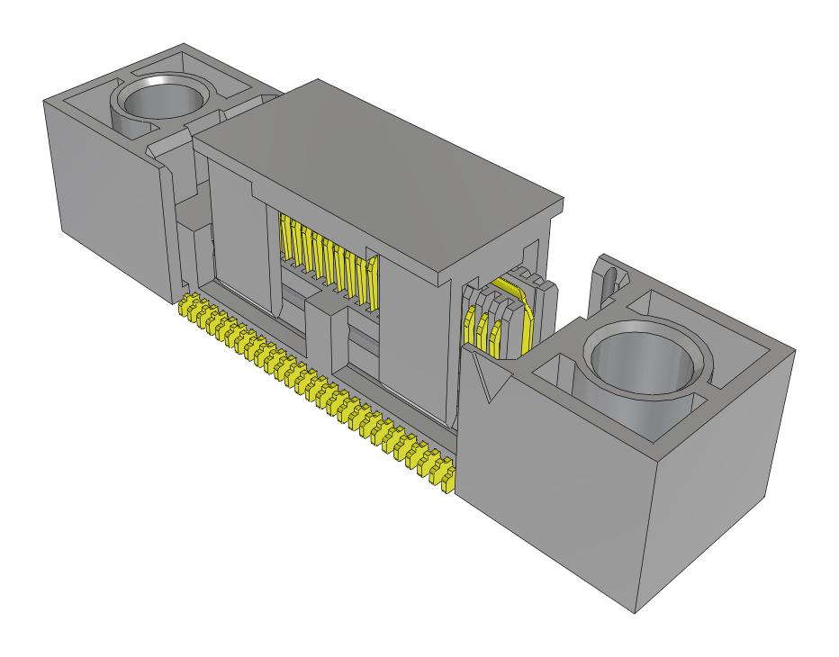 Samtec Qfs-026-04.25-H-D-A-Gp-P-Fr Mezzanine - Arrays Pc Board Connectors