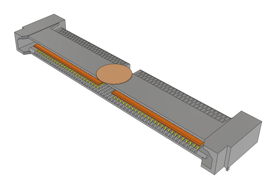 Samtec Qrf8-052-01-L-Ra-Gp-K-Fr Mezzanine - Arrays Pc Board Connectors