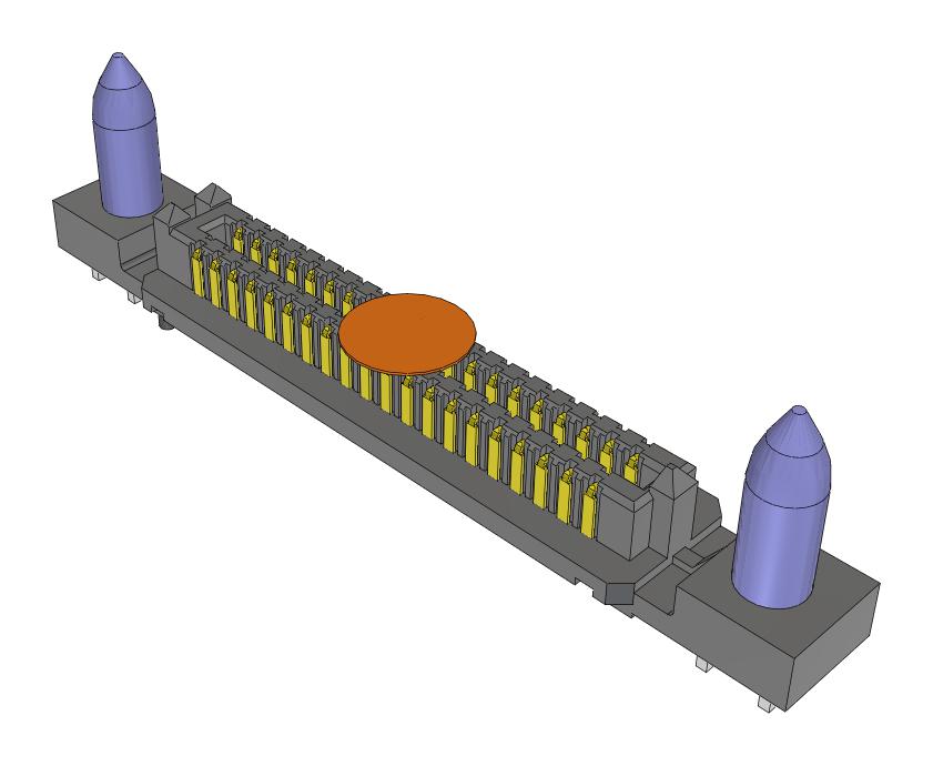 Samtec Seam-20-02.0-L-04-2-A-Gp-K-Fr Mezzanine - Arrays Pc Board Connectors