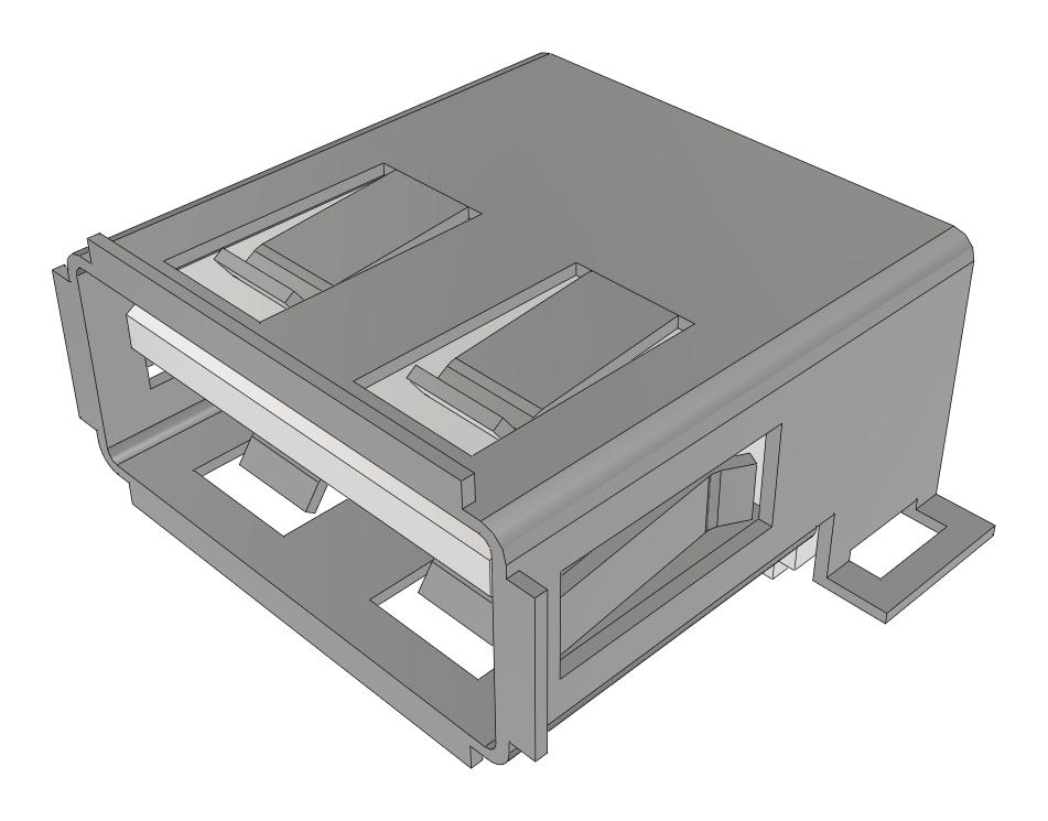 Samtec Usb-A-S-S-W-Sm2-Fr Usb Connectors