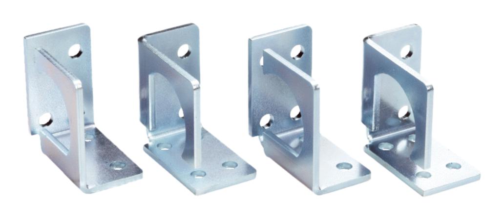 Sick Bef-Wk-Xlg Mounting Bracket, Sensor, Steel, 4Pc