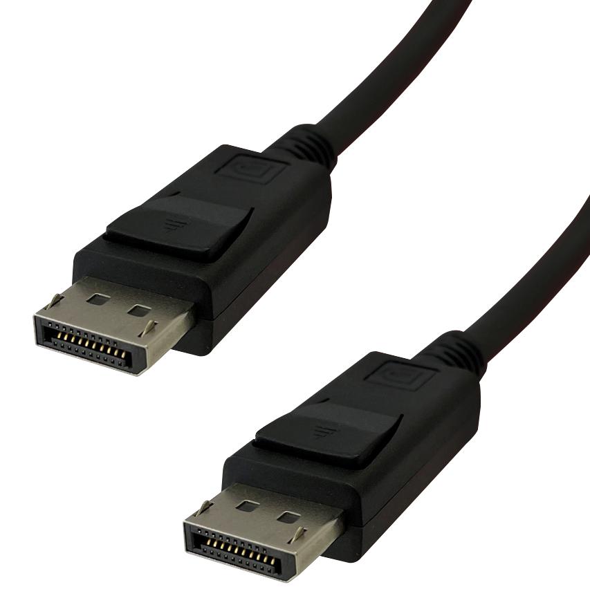 Videk 2409T-2 Cable Assy, Displayport Plug-Plug, 2M