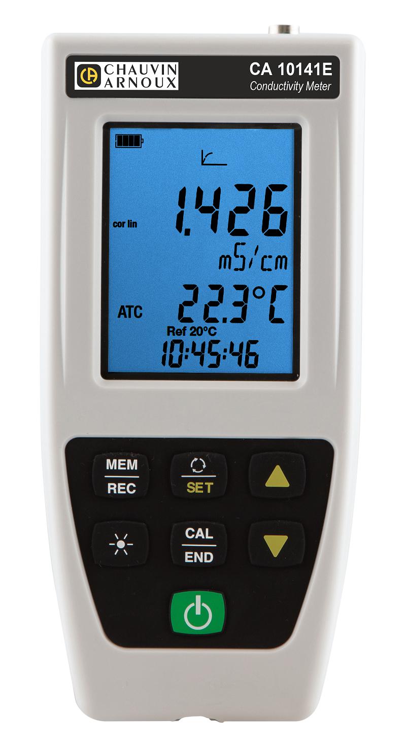 Chauvin Arnoux Ca10141E Conductivity Meter, Usb And Analogue O/p