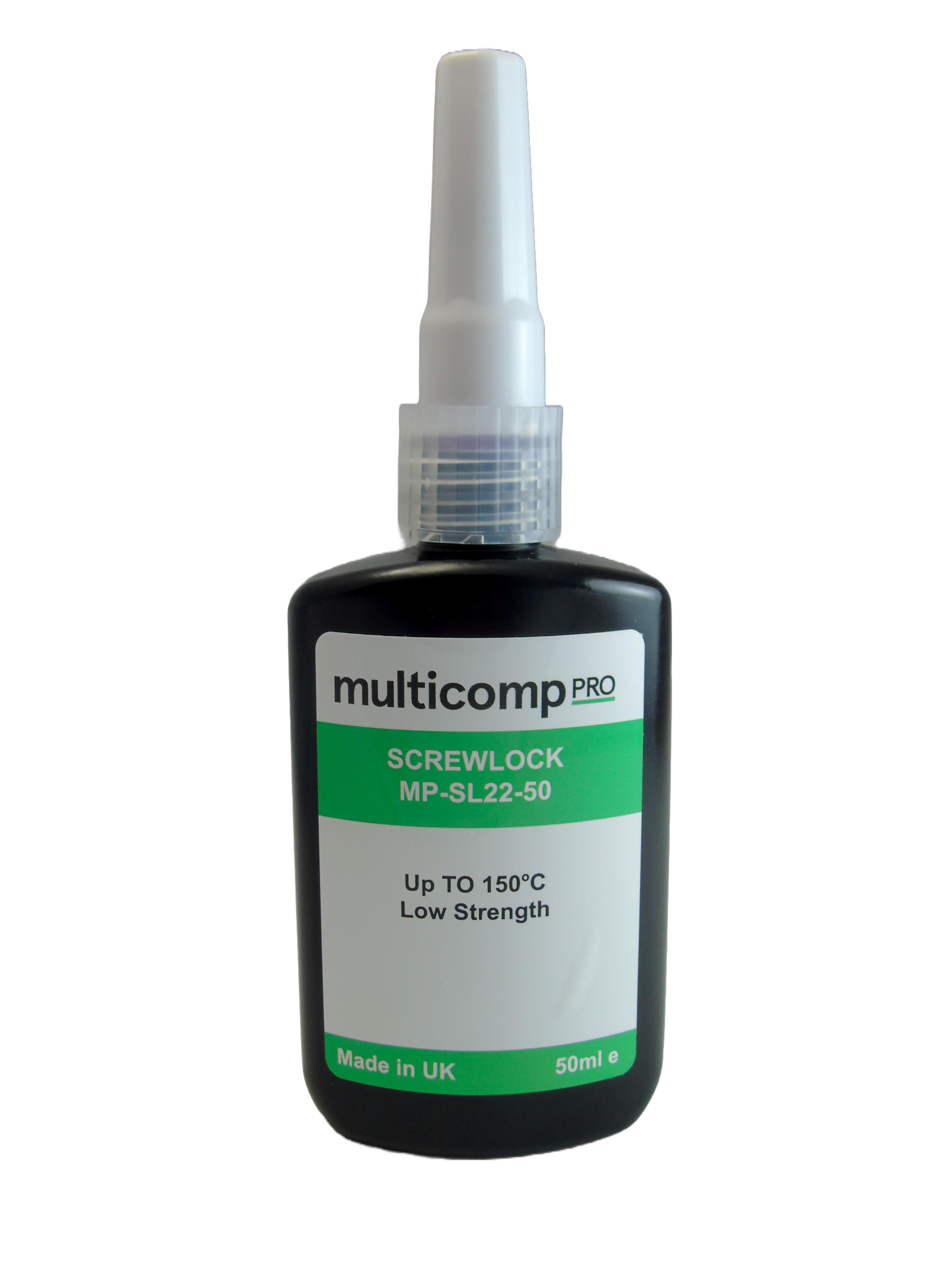 Multicomp Pro Mp-Sl22-50 Screwlock, Low Strength, 50Ml