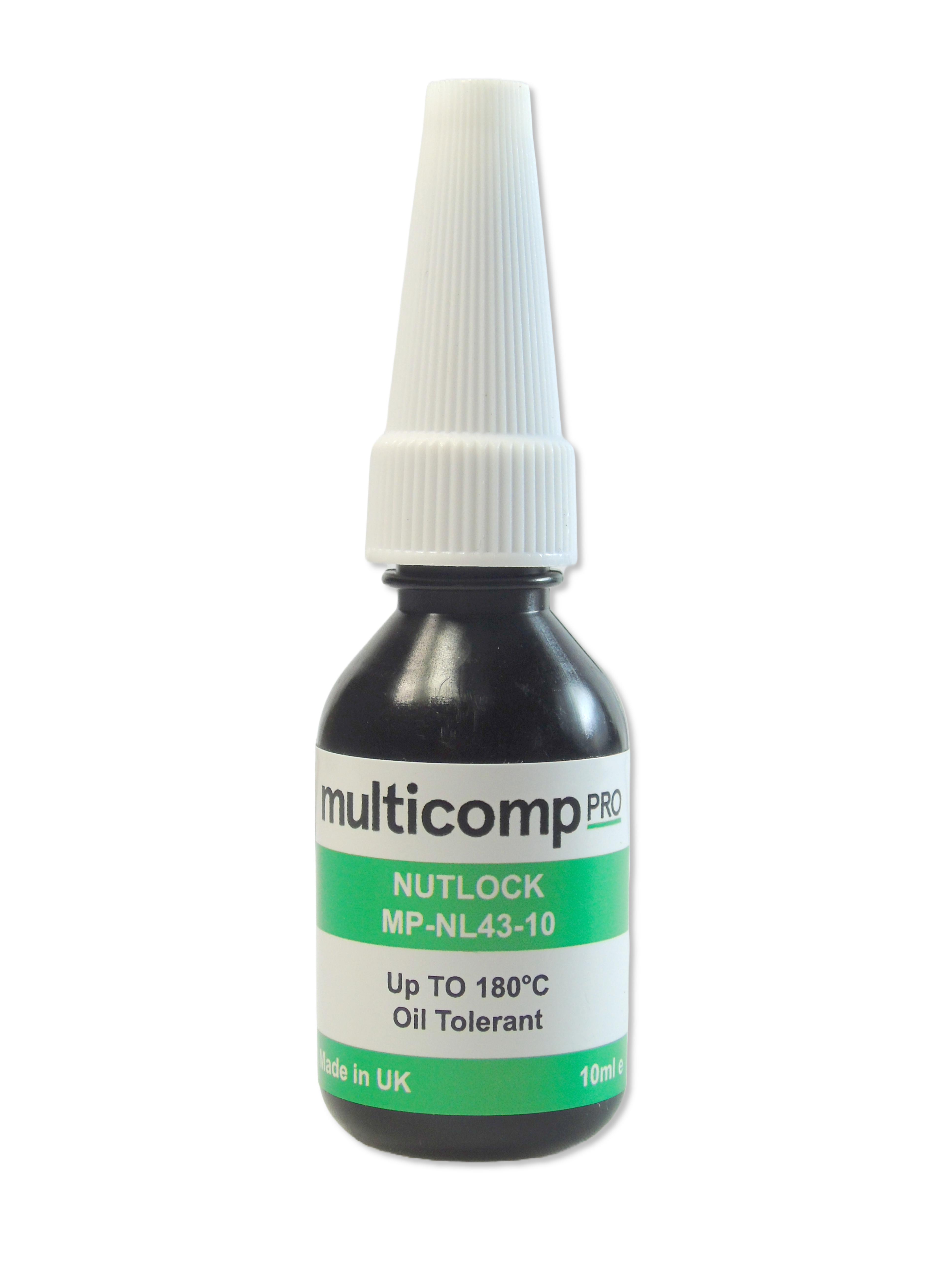 Multicomp Pro Mp-Nl43-10 Nutlock, Medium Strength, 10Ml