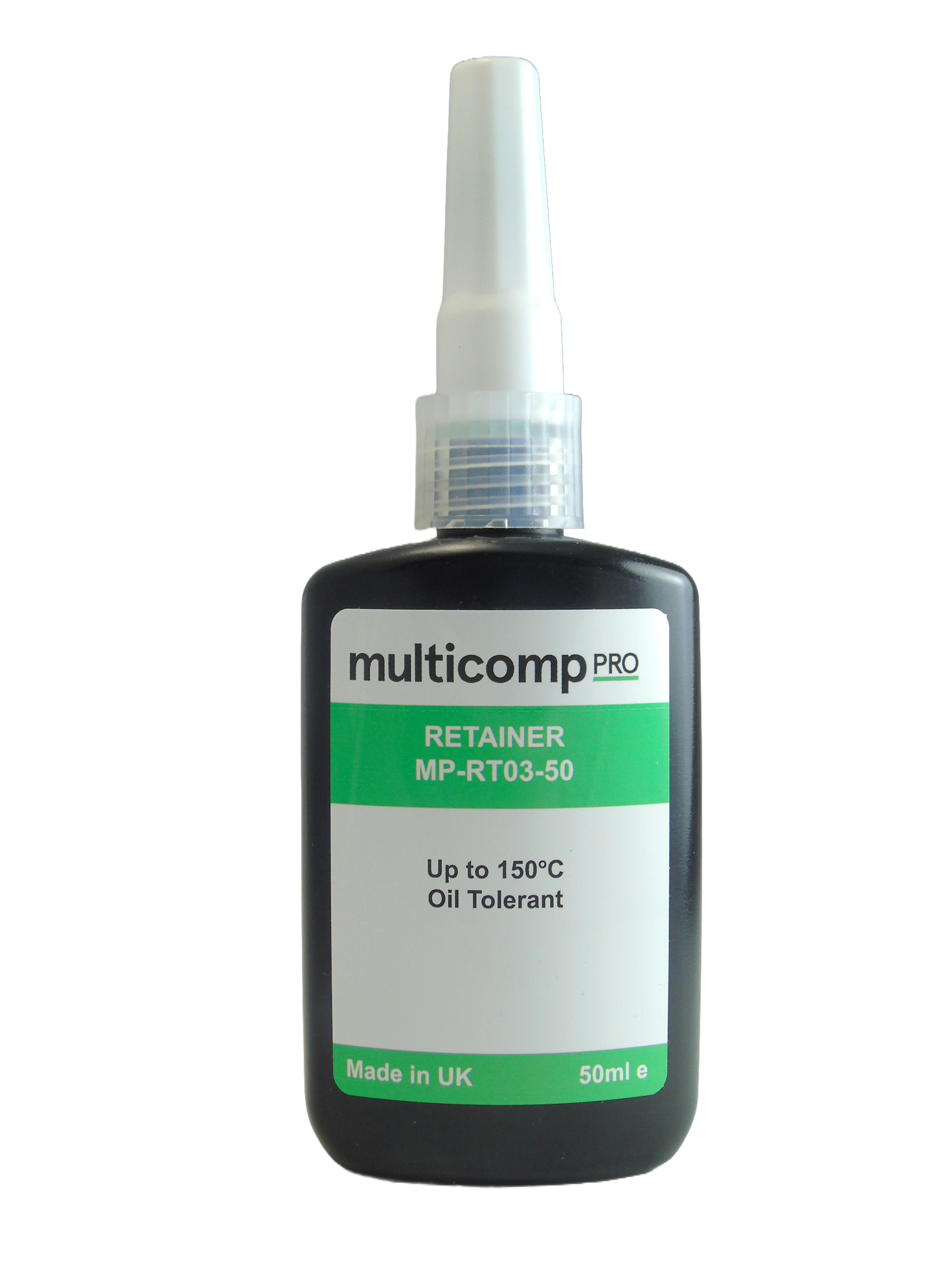 Multicomp Pro Mp-Rt03-50 Retainer, Oil Tolerant, 50Ml