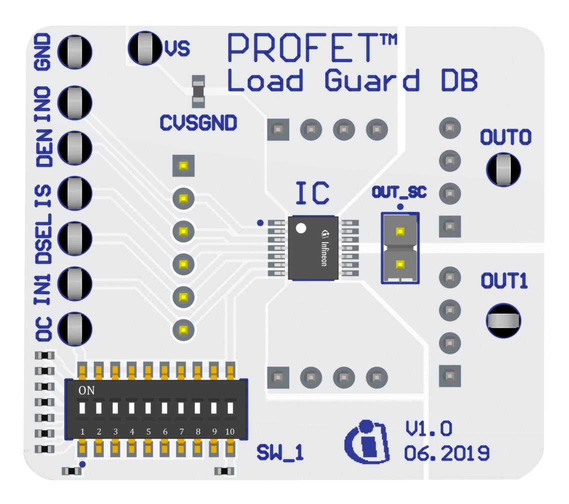 Infineon Btg70502Epldaughbrdtobo1 Daughter Board, Automotive Load Drive